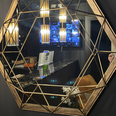 Fantabo gold mirror on half price offer