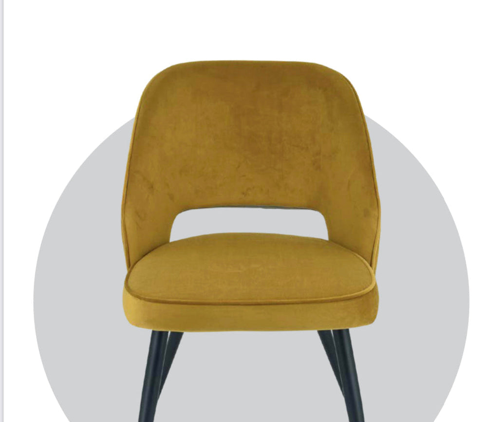 Fargo bar or counter stools in velvet or PU leather look