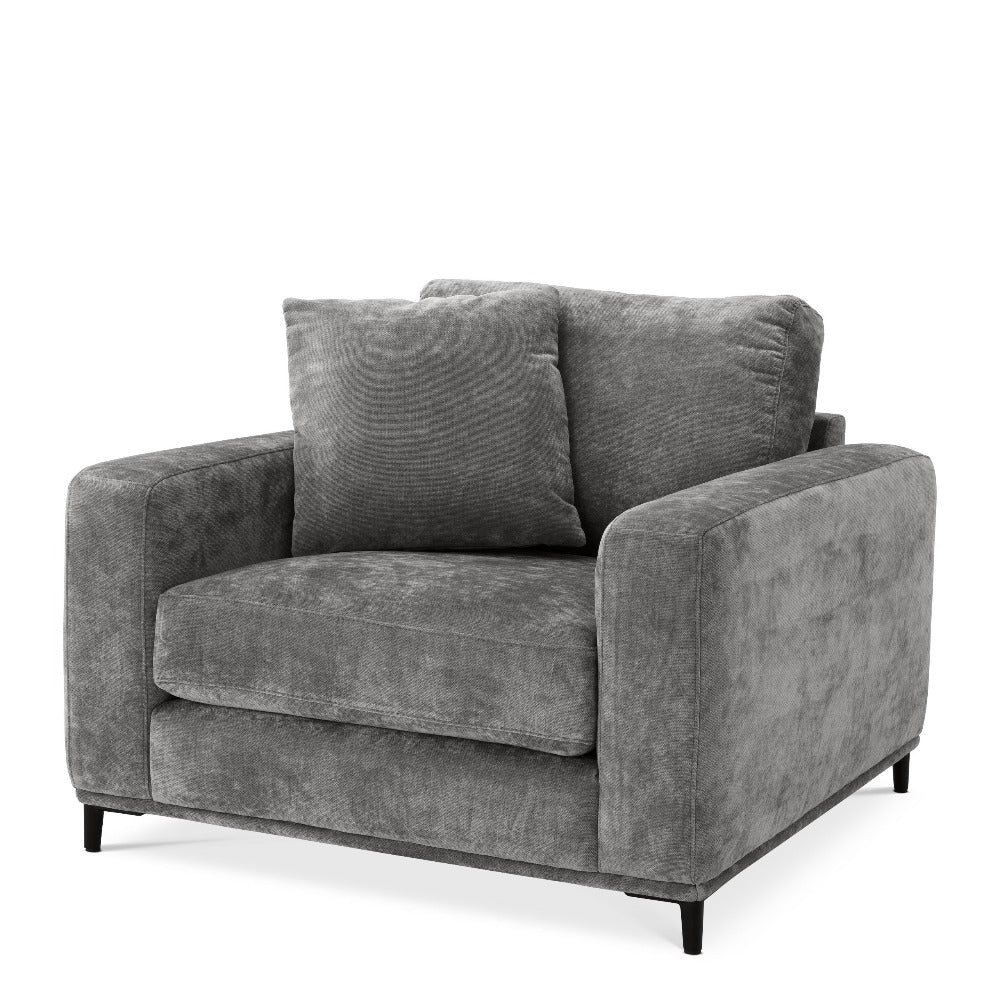 Feraud Tuscany Large Designer Armchair by Eichholtz in Clarke sand-Renaissance Design Studio