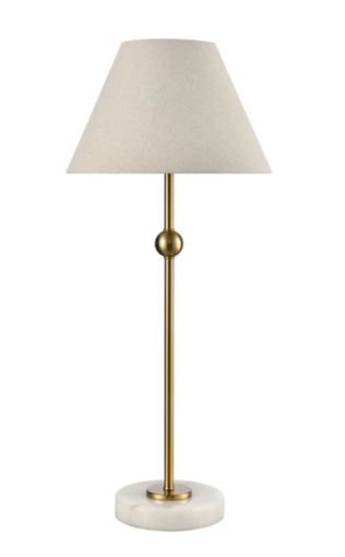 Fia Table Lamp With Shade-Renaissance Design Studio