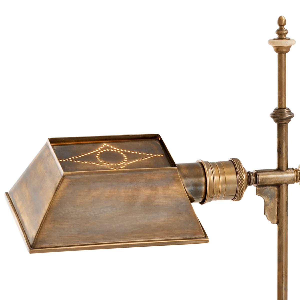 Floor Lamp Charlene Vintage brass finish by Eichholtz-floor lamp-Renaissance Design Studio