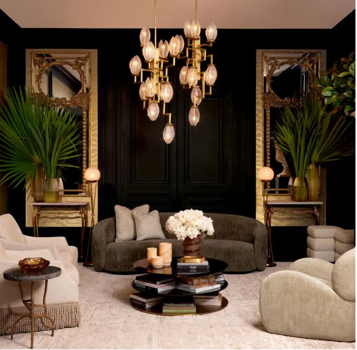 Floor Lamp Izzy by Eichholtz-Renaissance Design Studio