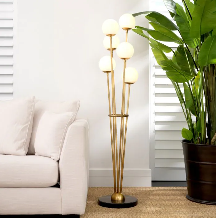 Floor Lamp Tortora by Eichholtz-Renaissance Design Studio
