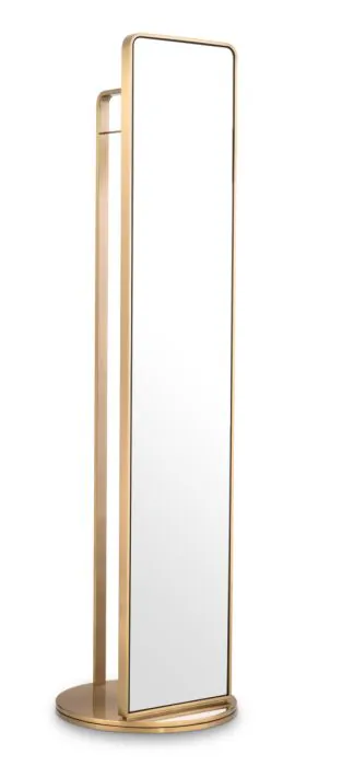Floor Mirror Novo with Coatrack by Eichholtz-Renaissance Design Studio