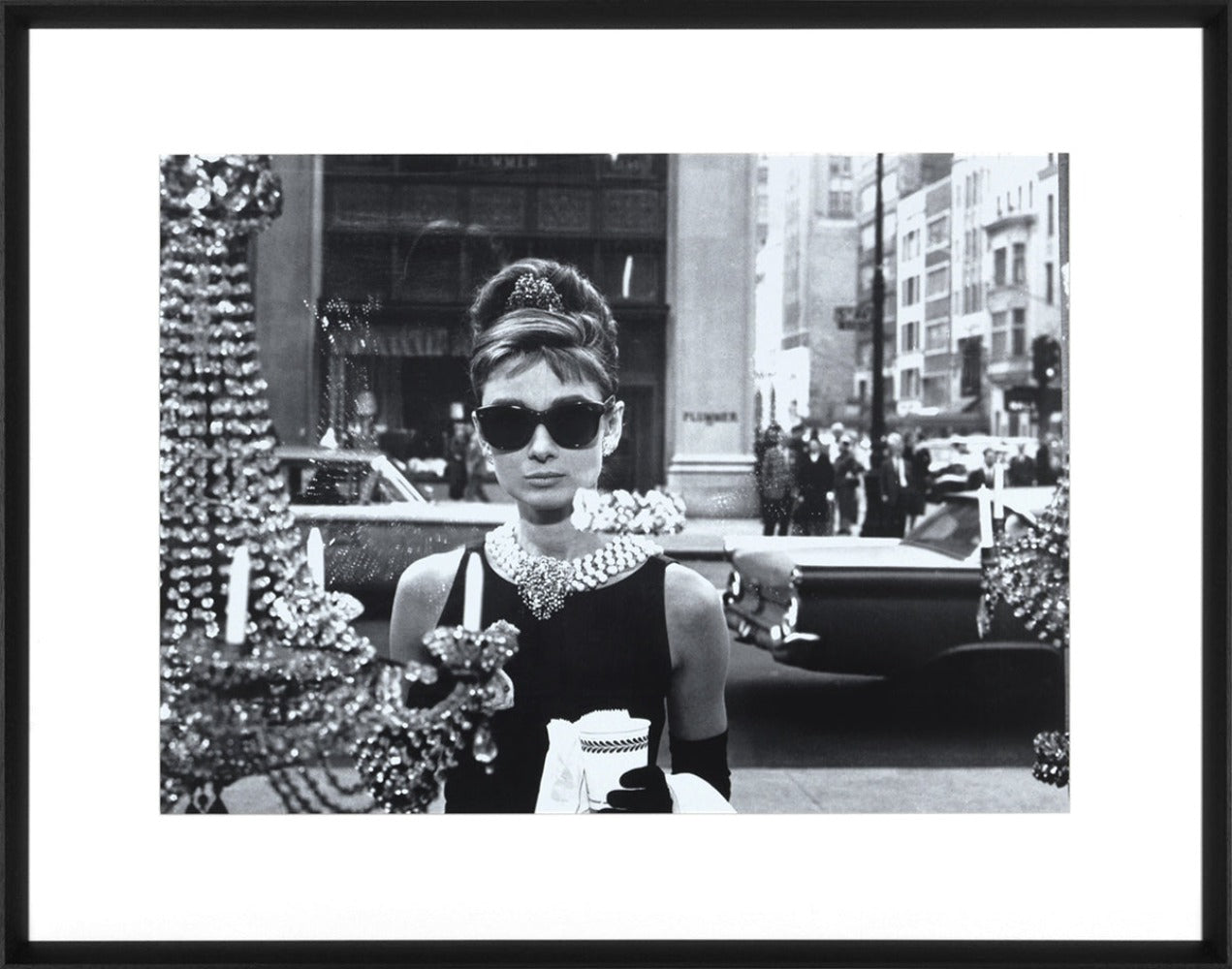 Framed Art - Audrey Hepburn. Hand made framed art work-Renaissance Design Studio
