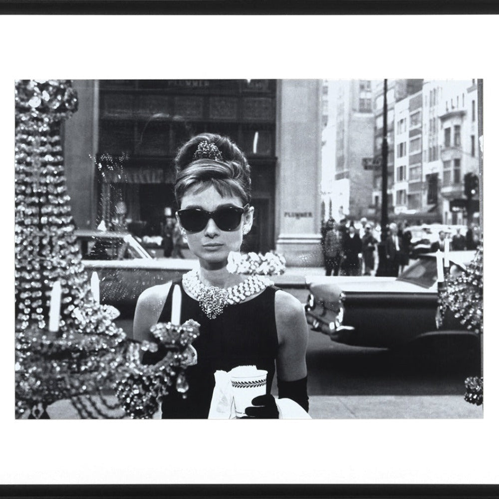 Framed Art - Audrey Hepburn. Hand made framed art work