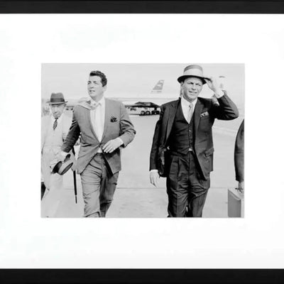 Framed Art - Dean Martin and Frank Sinatra LIMITED EDITION SIGNED BY THE ARTIST