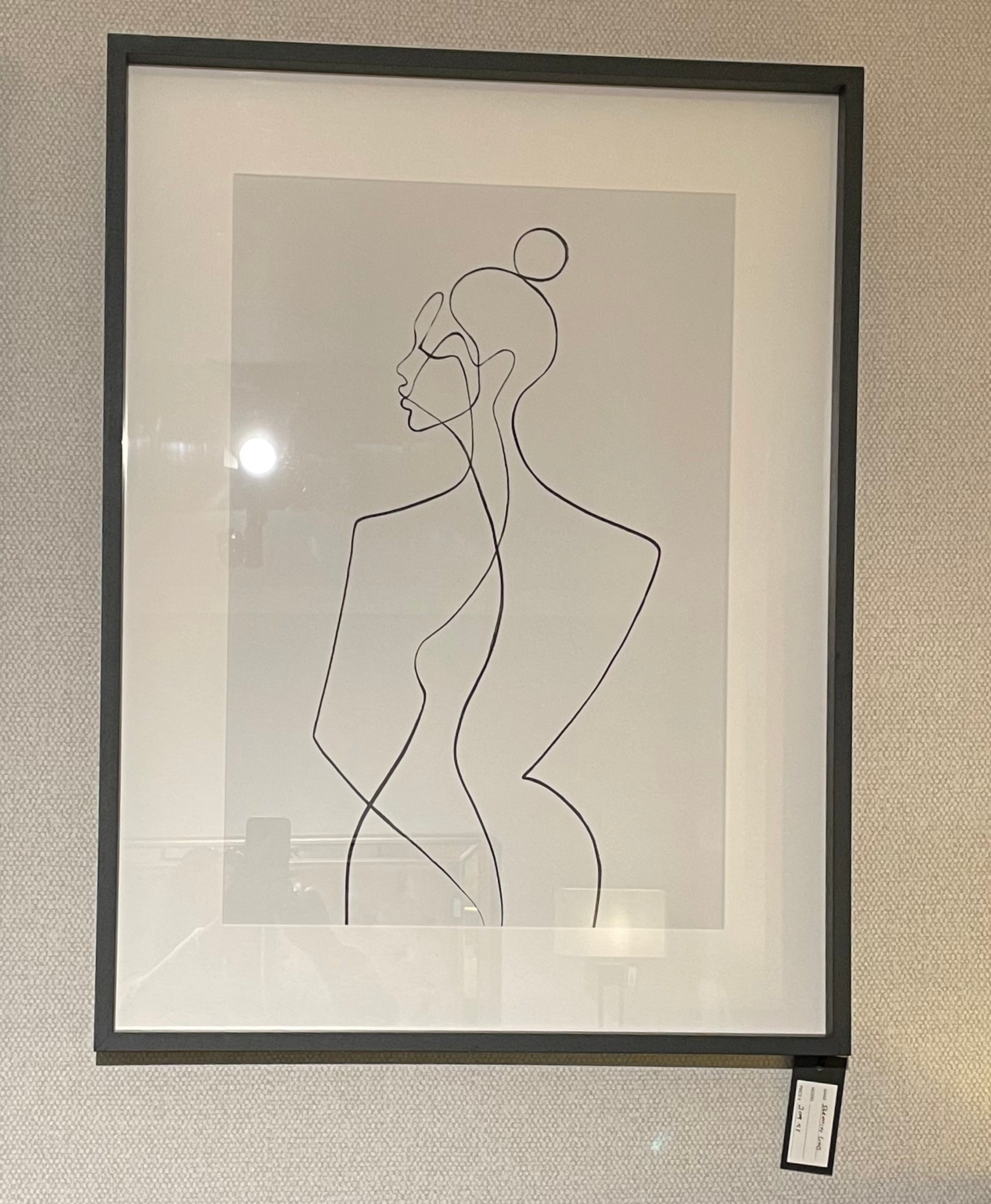 Framed Art - Serenity Lines-Renaissance Design Studio