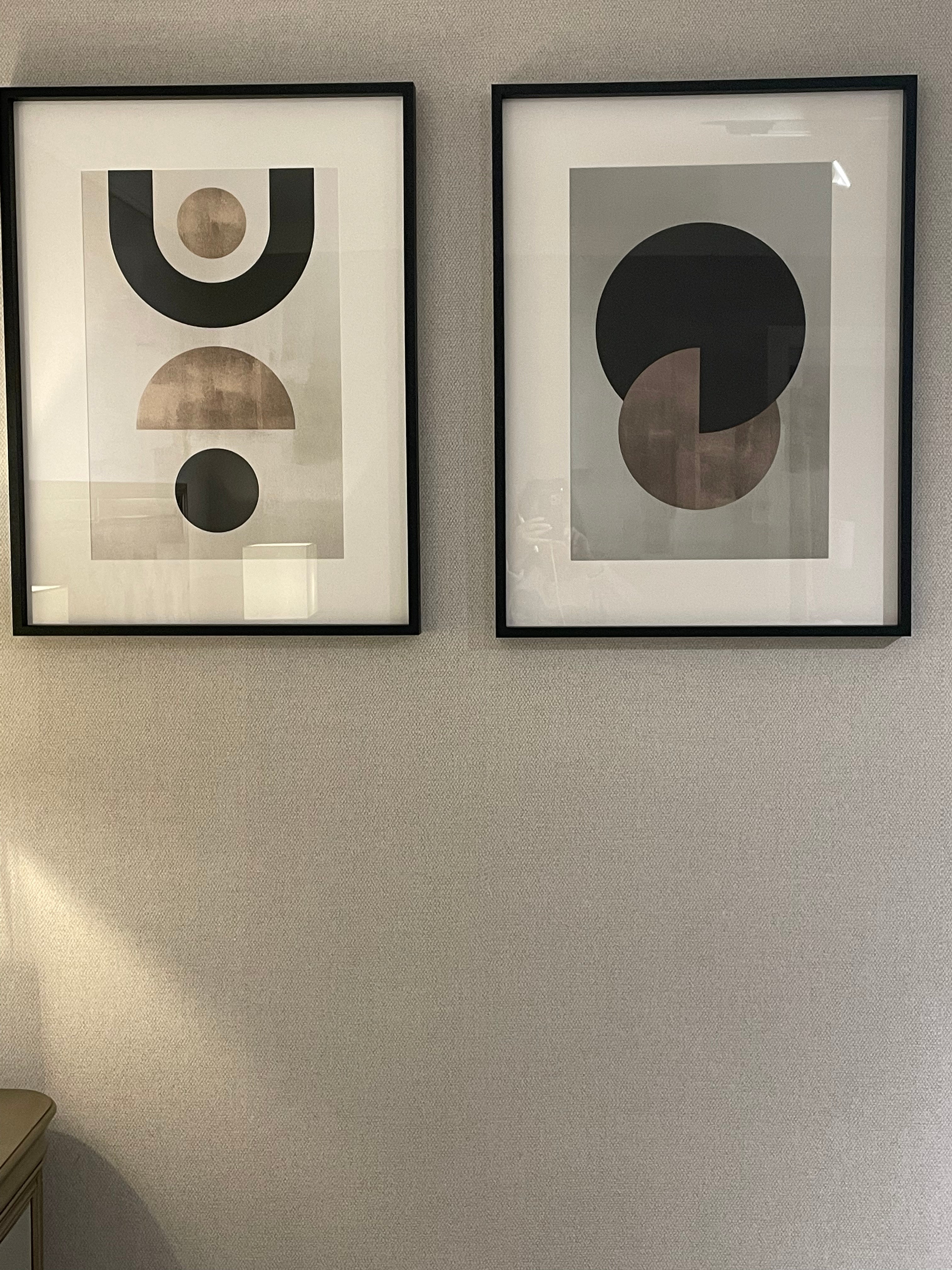 Framed Art - Shapes 2-Renaissance Design Studio