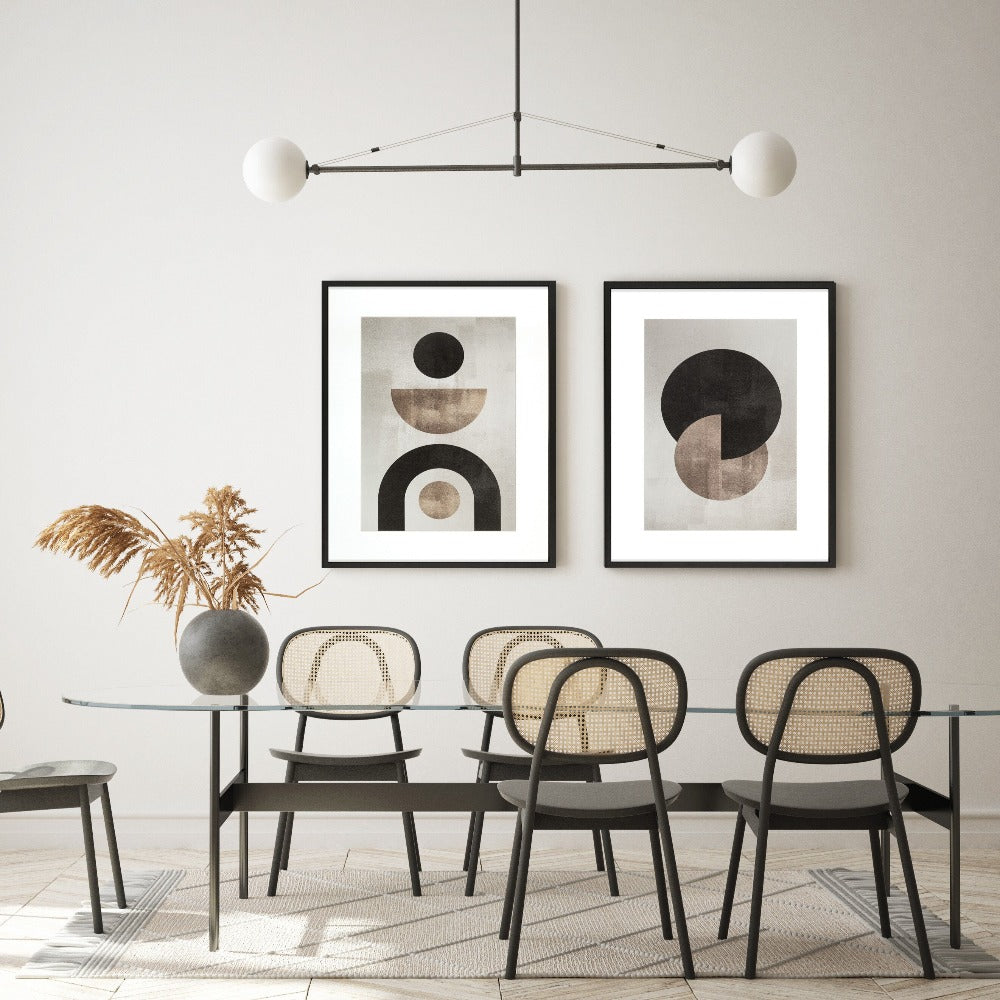 Framed Art - Shapes 2-Renaissance Design Studio