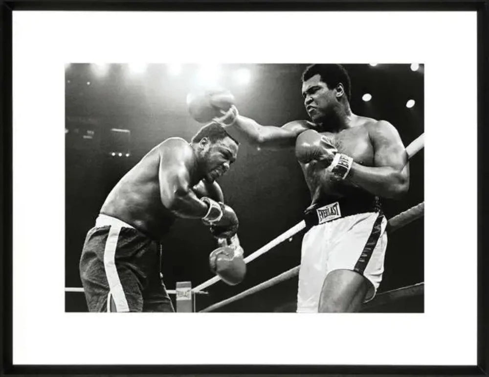 Framed Art  - The Champion  Mohammad Ali  Cassius REDUCED