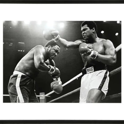 Framed Art  - The Champion  Mohammad Ali  Cassius REDUCED