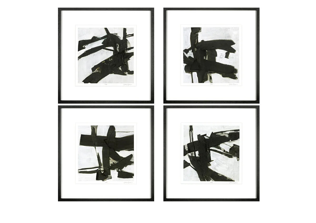 Framed wall art Ode an Kline Limited Editions signed by the ARTIST Reduced-Artwork-Renaissance Design Studio