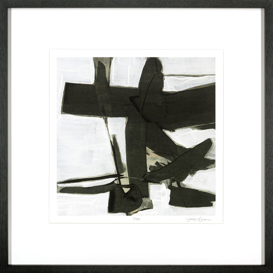 Framed wall art Ode an Kline Limited Editions signed by the ARTIST Reduced-Artwork-Renaissance Design Studio