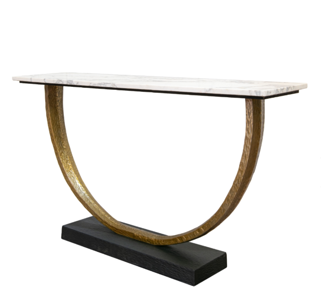Frankie Console Table in marble and 147 cm-Renaissance Design Studio
