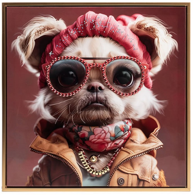 Funky Dog artwork-Renaissance Design Studio