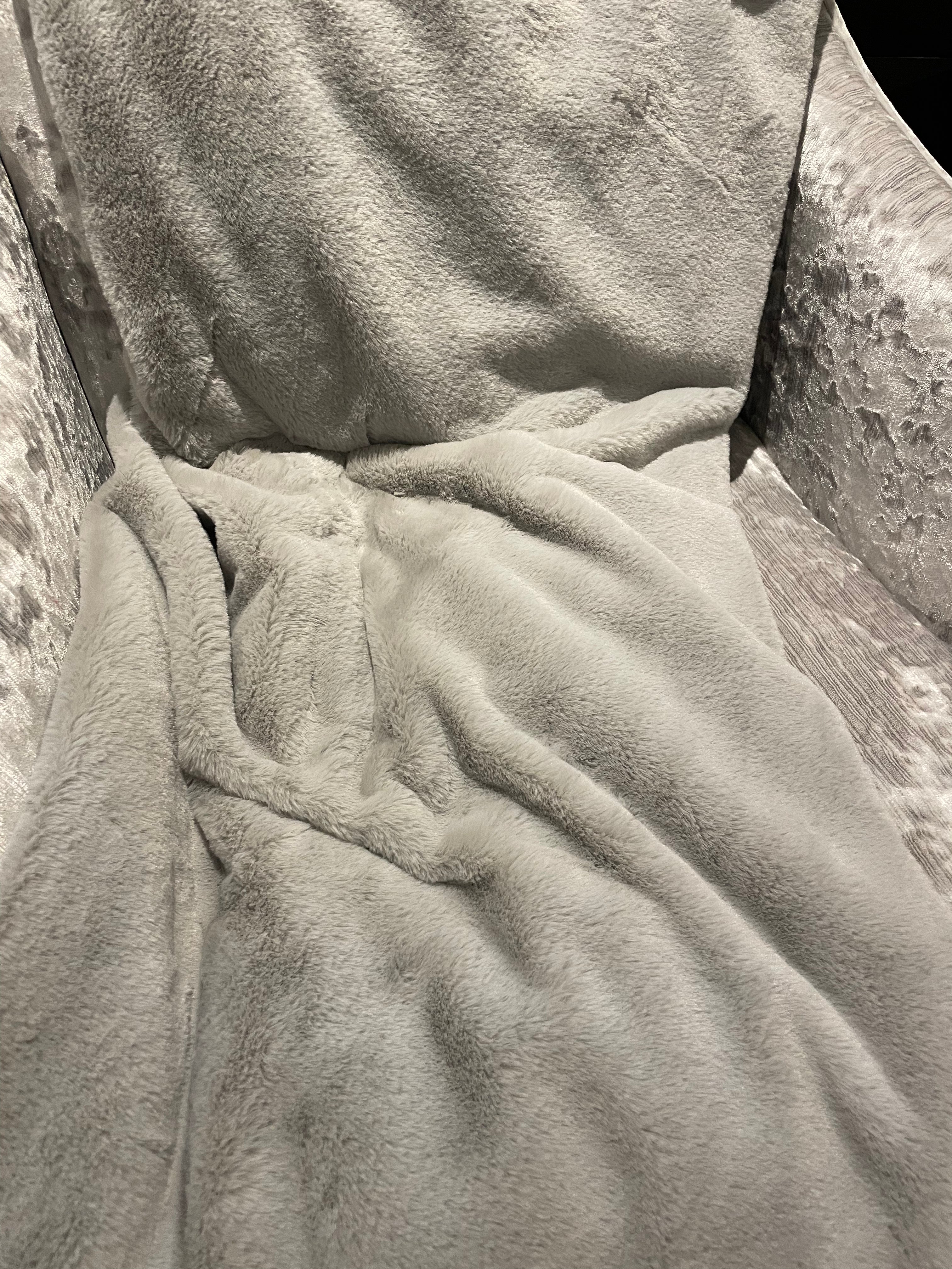 Fur throws half price mellow or cocoon-Renaissance Design Studio