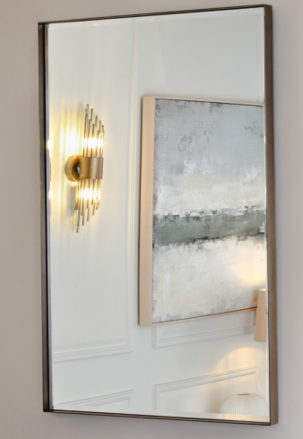 Gacek Rectangle Designer Mirror by RV Astley-Renaissance Design Studio