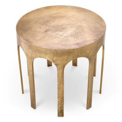 Gardini Vintage brass side  table  by Eichholtz save 20%