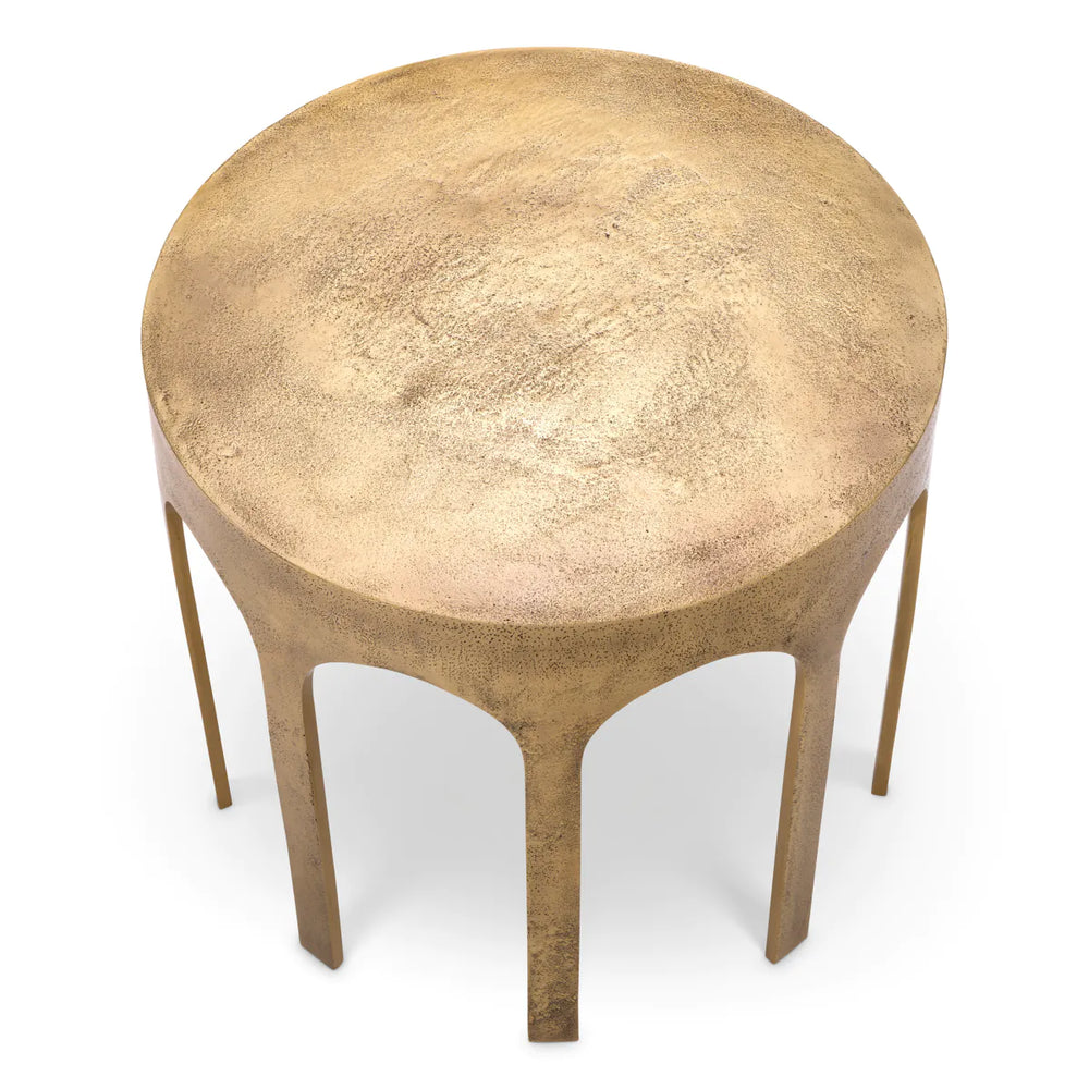 Gardini Vintage brass side  table  by Eichholtz save 20%.