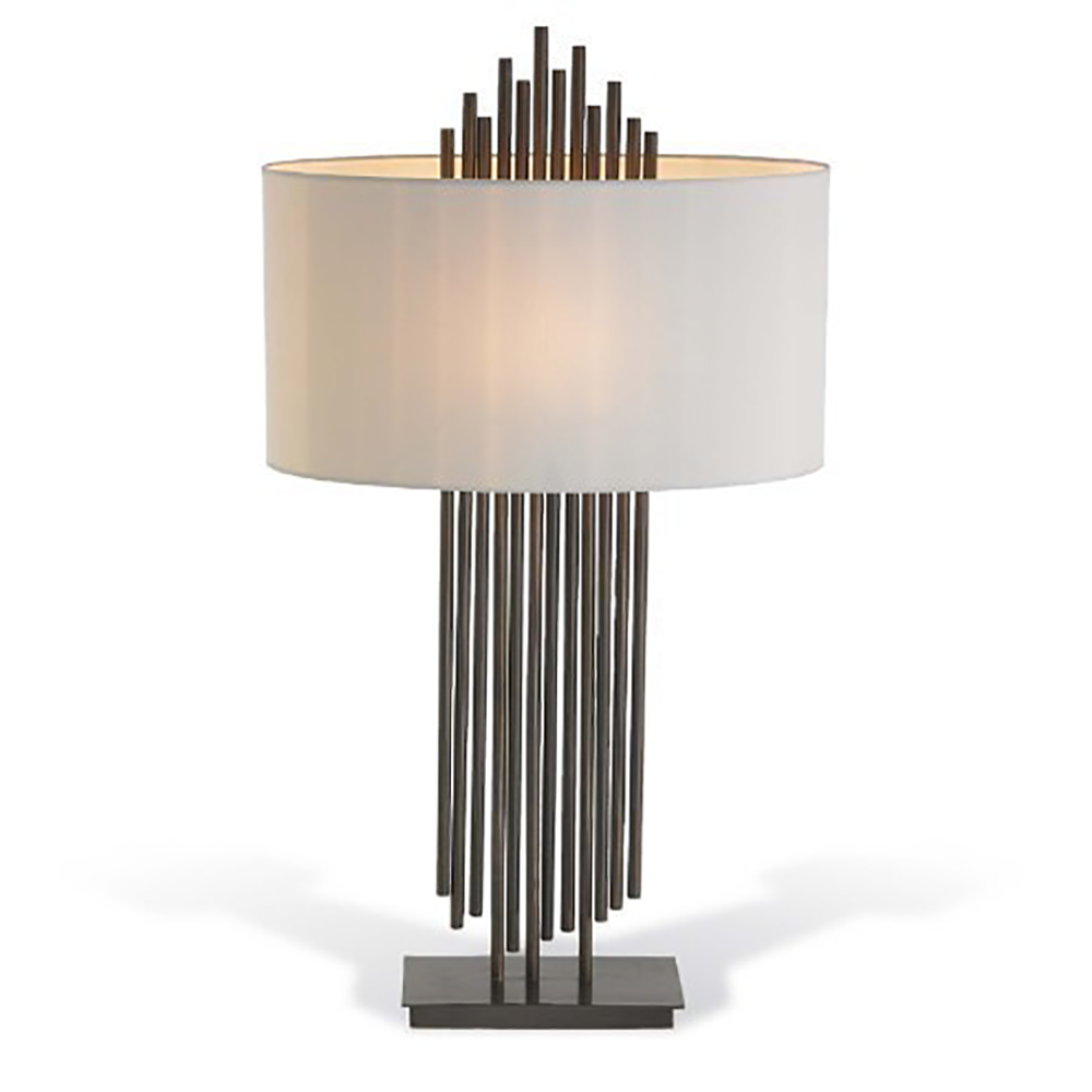Gatsby V Bronze Table Lamp-Table Lamp-Renaissance Design Studio