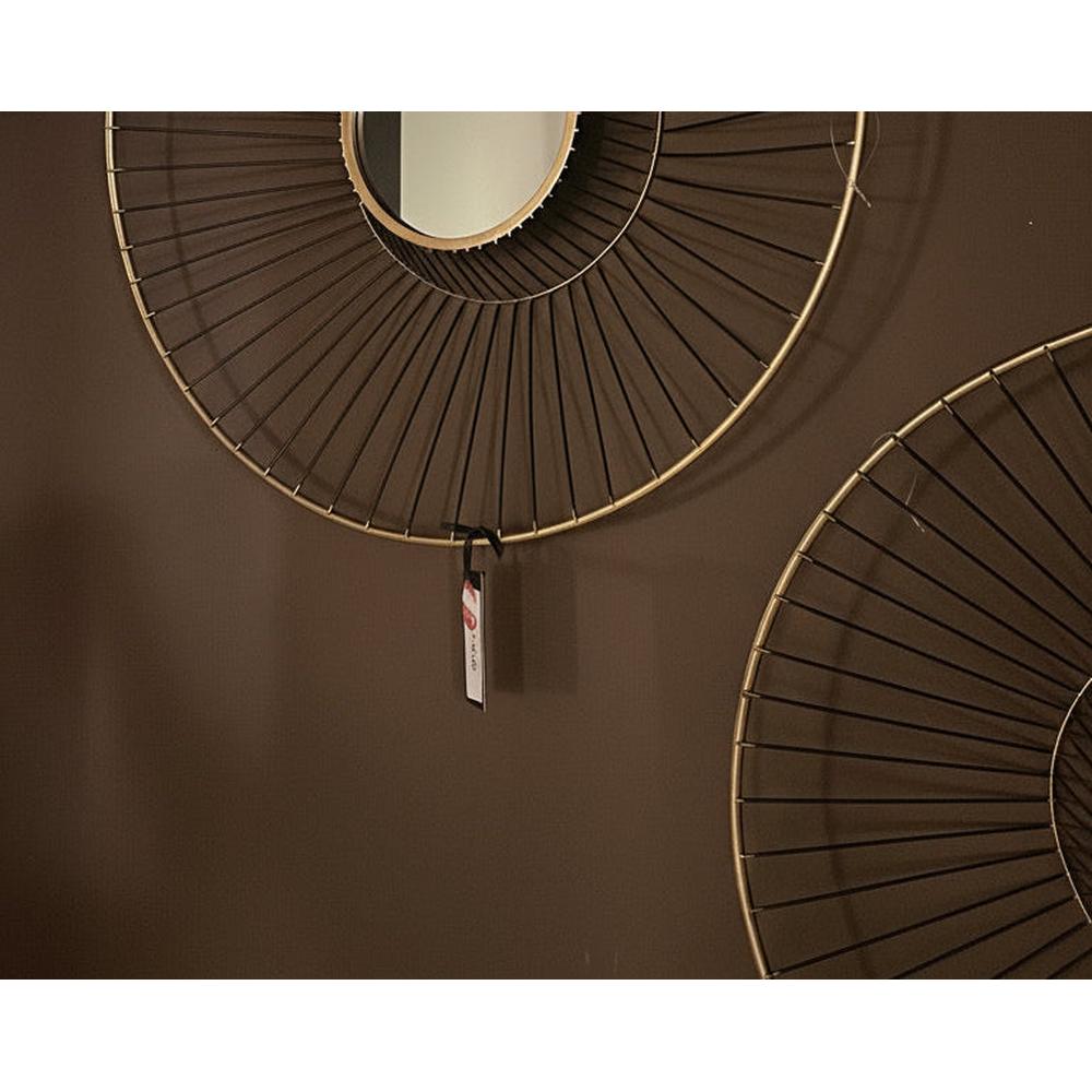 Gold mirrored wall art clearance half price offer-Renaissance Design Studio