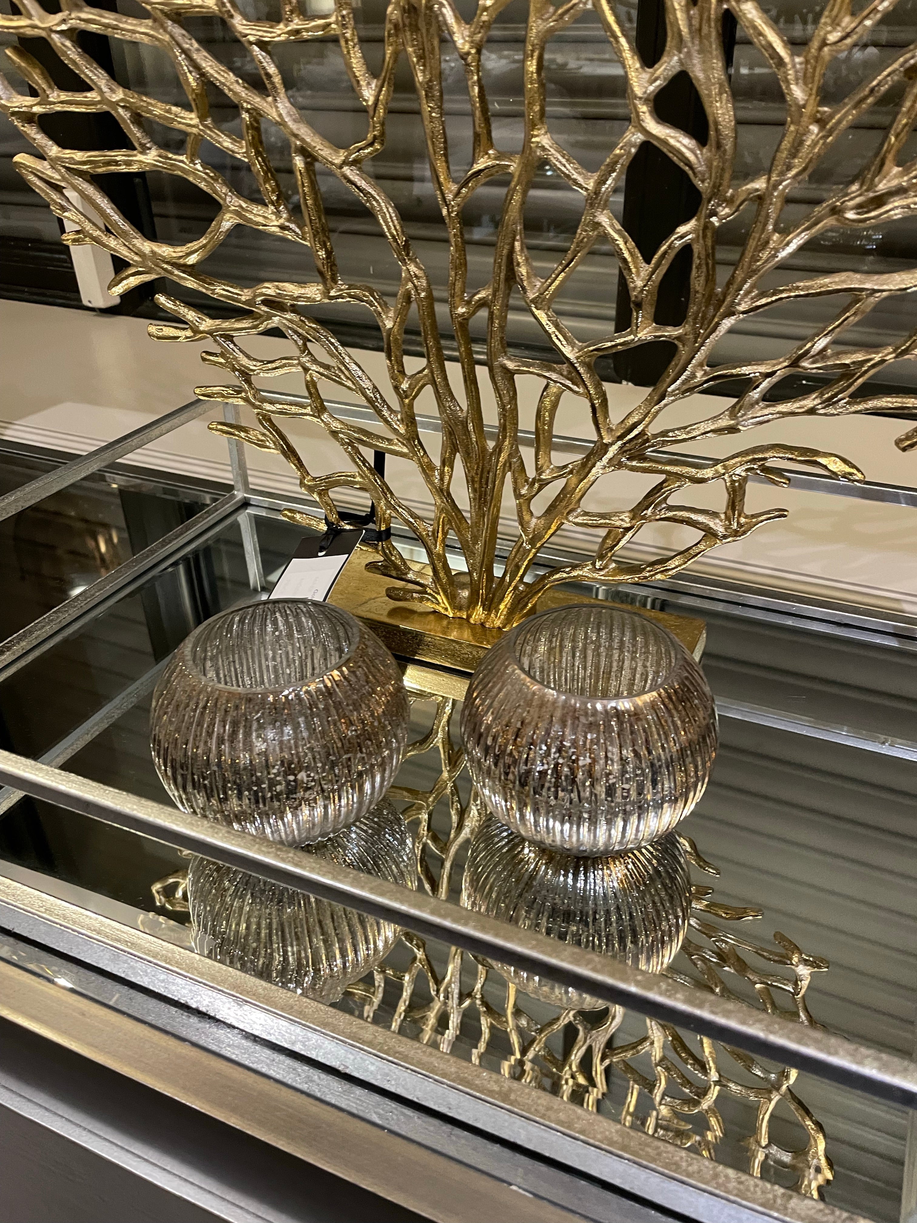 Gold Tree Sculpture-Renaissance Design Studio