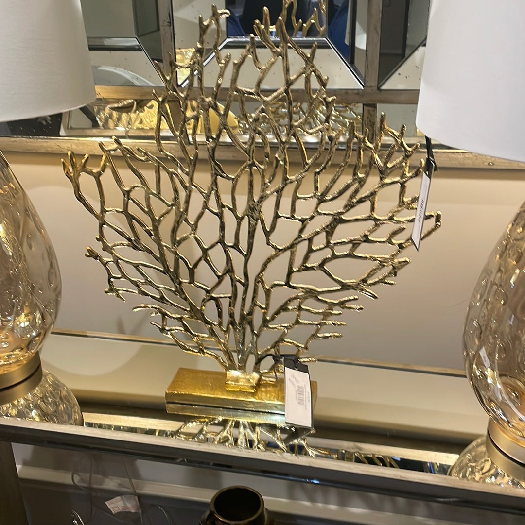 Gold Tree Sculpture-Renaissance Design Studio