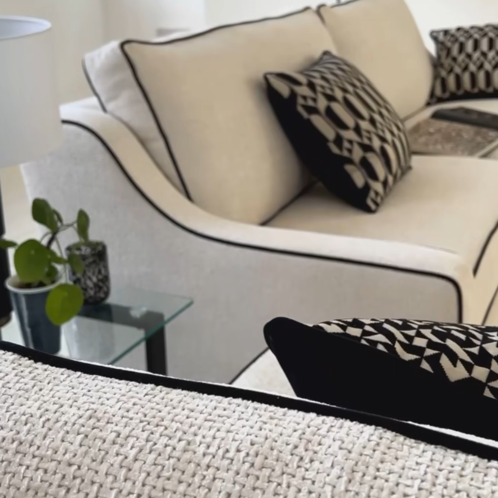 Granada Bespoke Sofa Large 3 seater sofas reduced 2 available ex showroom-Renaissance Design Studio