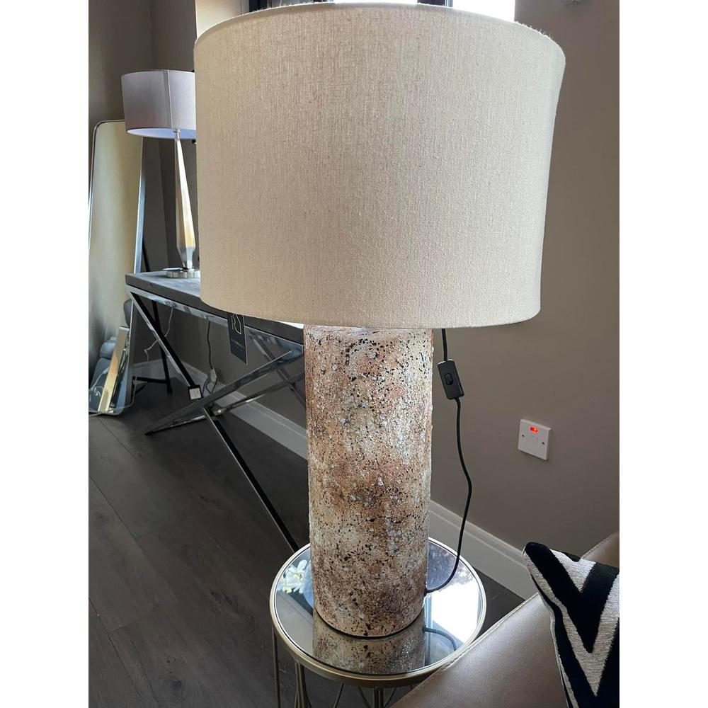 Grove Stone Table Lamp Reduced-Renaissance Design Studio