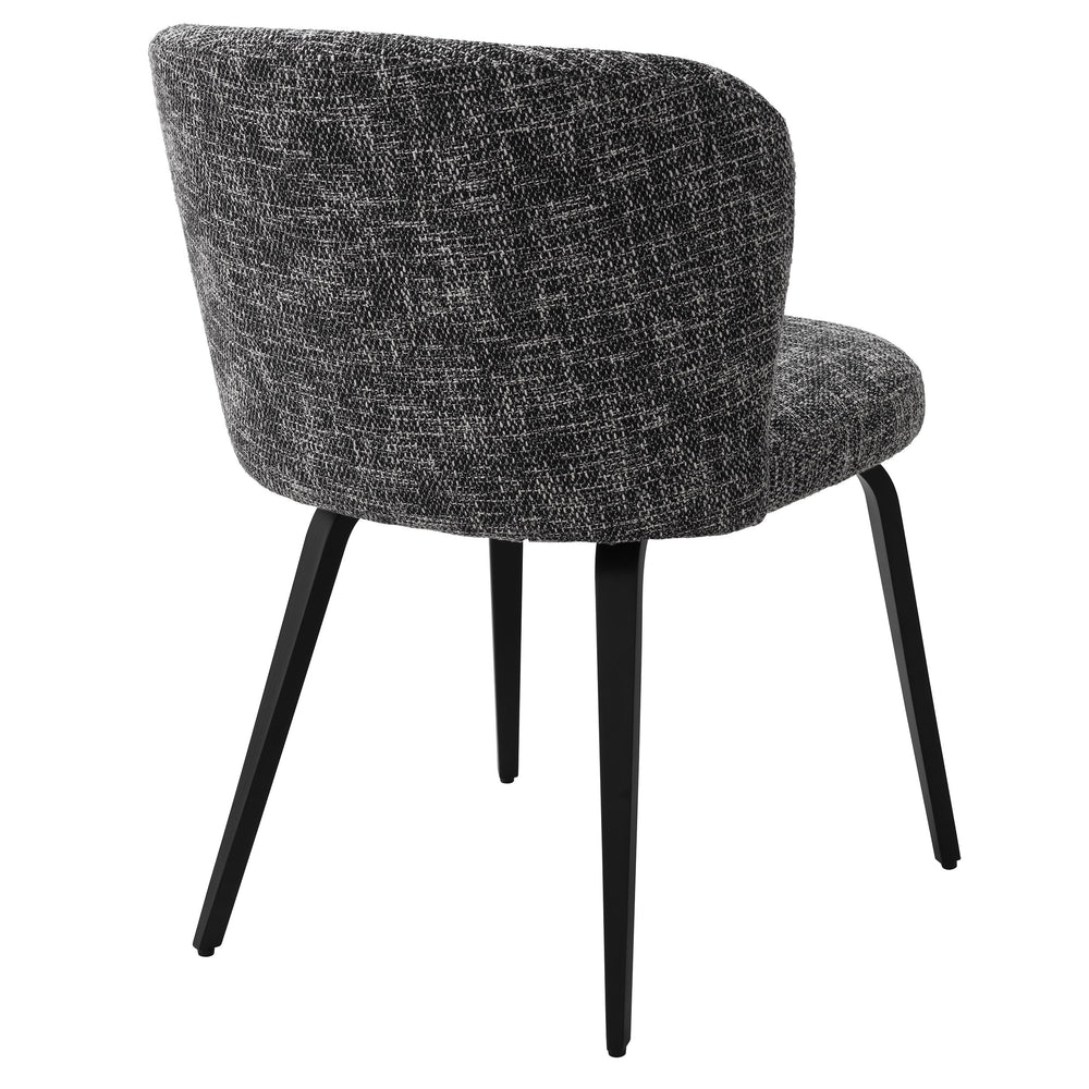 Halard designer dining chair various fabrics by Eichholtz