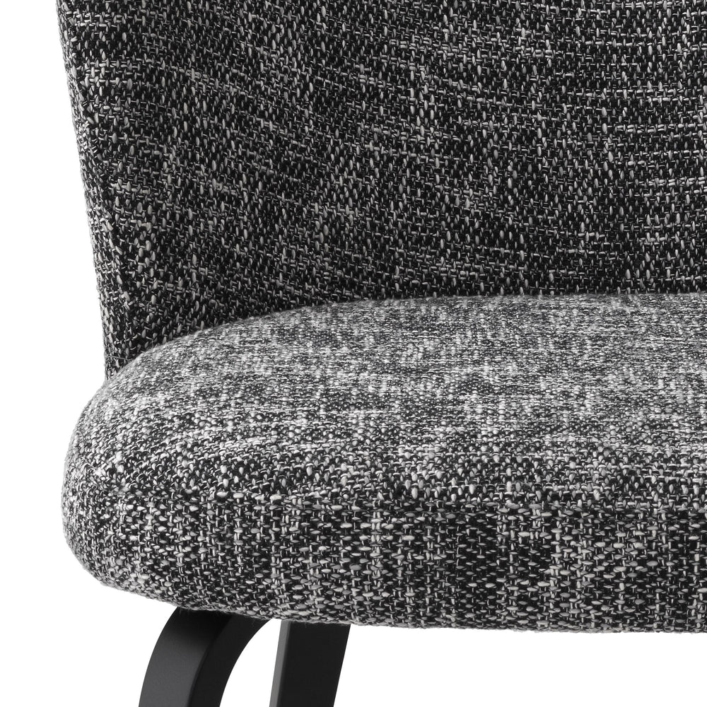 Halard designer dining chair various fabrics by Eichholtz