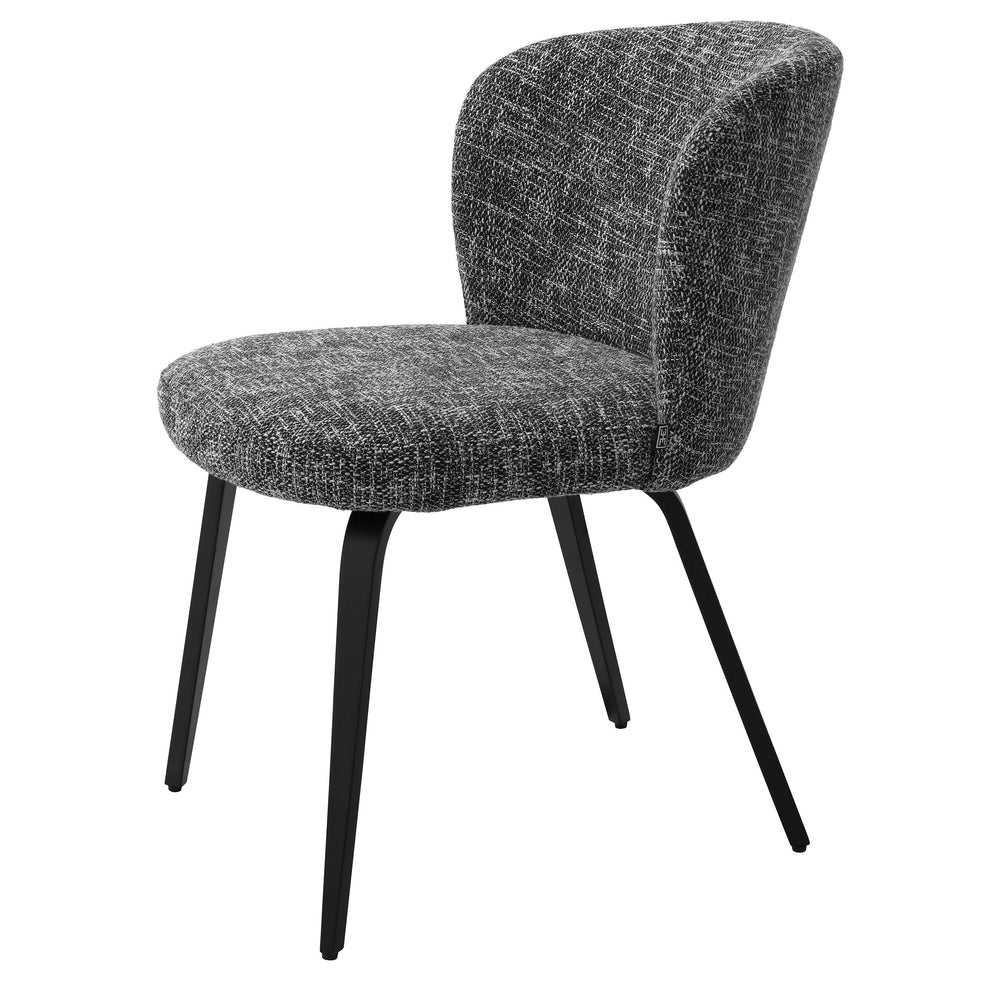 Halard designer dining chair various fabrics by Eichholtz