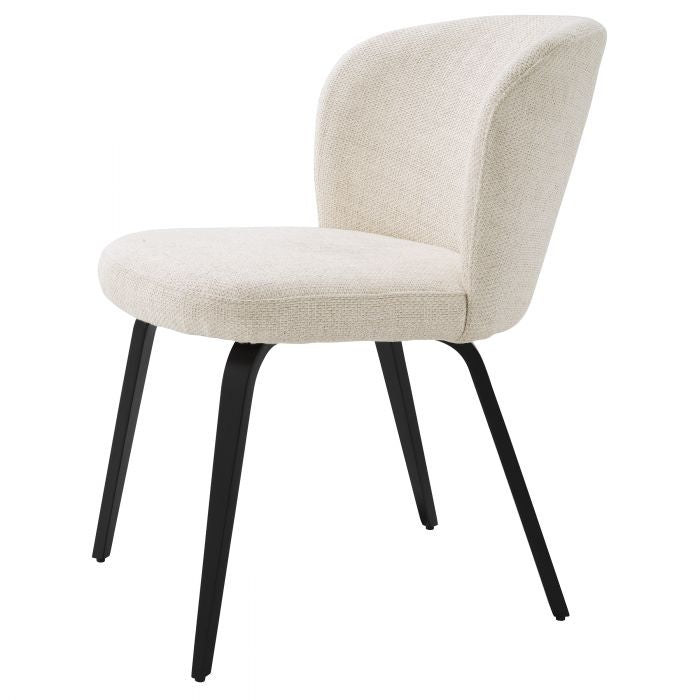 Halard designer dining chair various fabrics by Eichholtz-Renaissance Design Studio