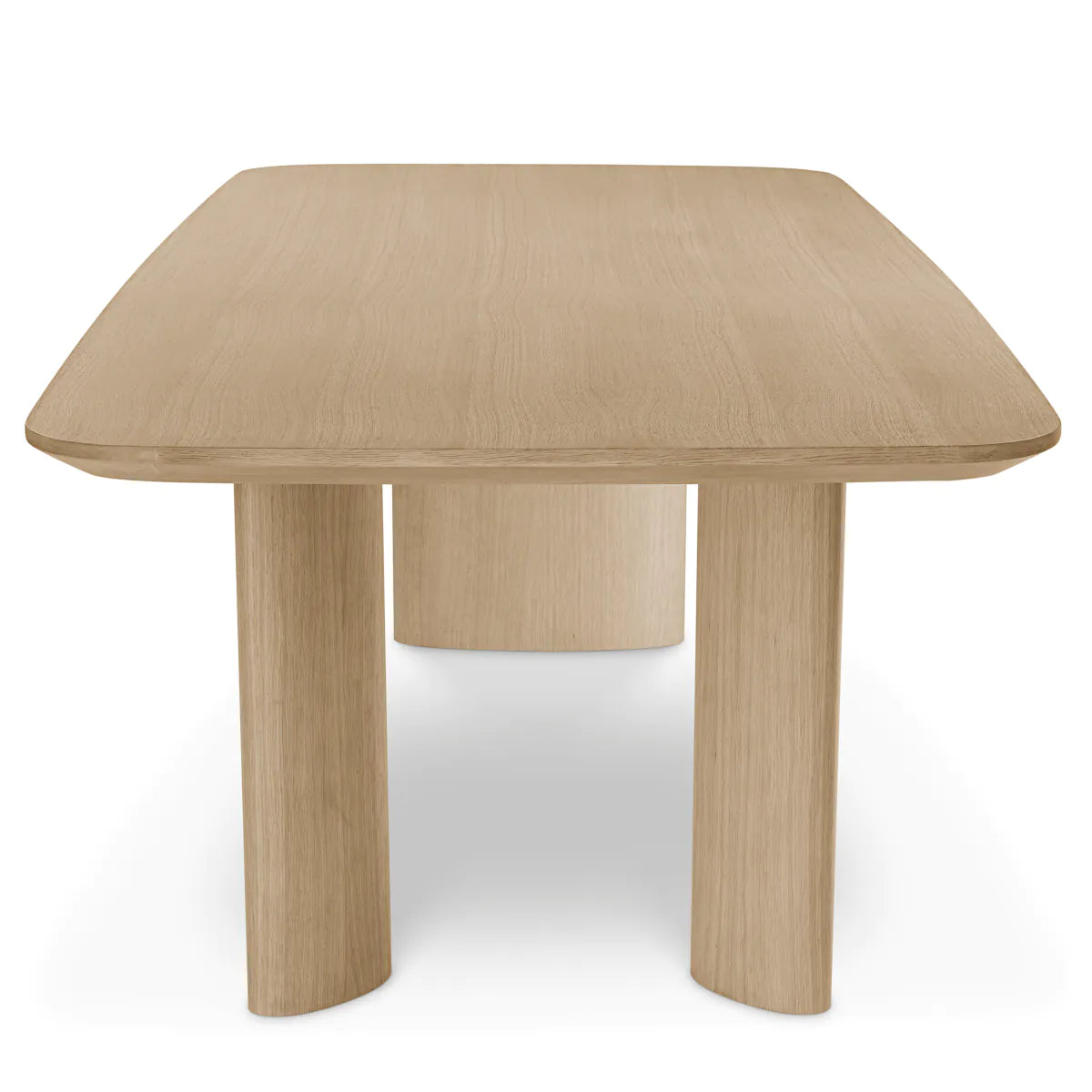 Harmonie S Dining Table by Eichholtz (In Black Or Light Oak)-Renaissance Design Studio
