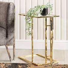 Harriet Sofa Table in GOLD