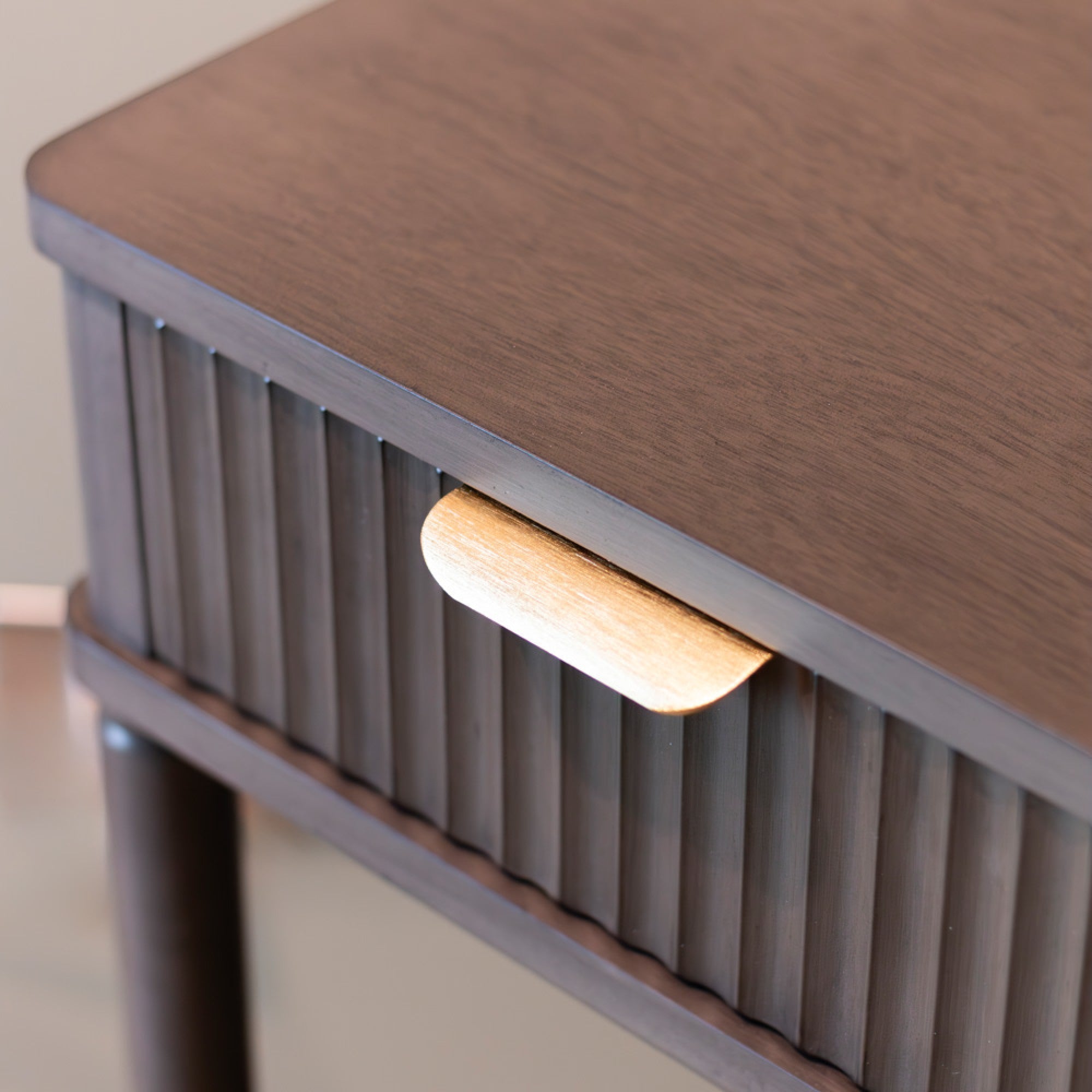 Harvey 2 door Ebony 2 drawer sideboard 106 cm NETT-sideboard-Renaissance Design Studio