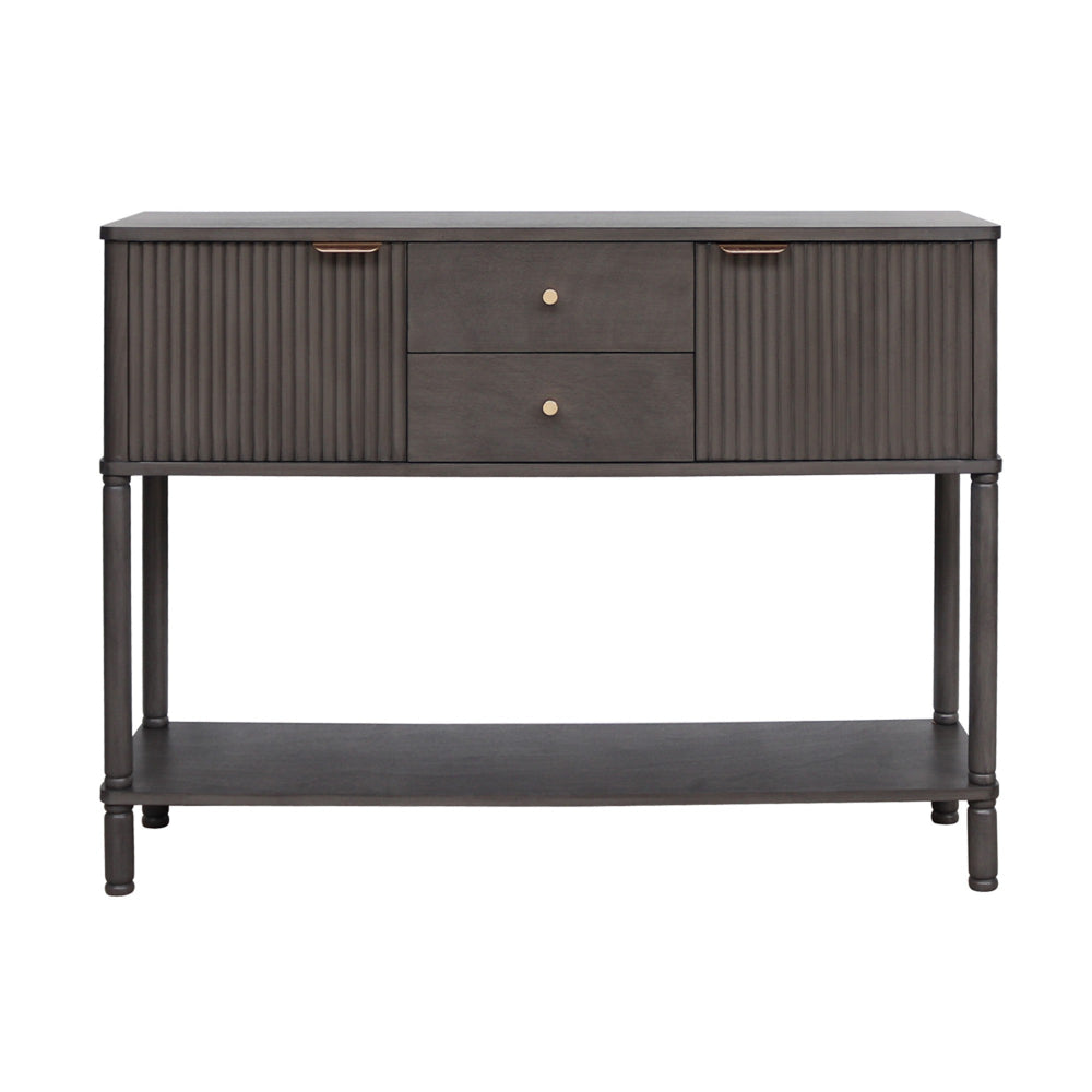 Harvey 2 door Ebony 2 drawer sideboard  106 cm NETT