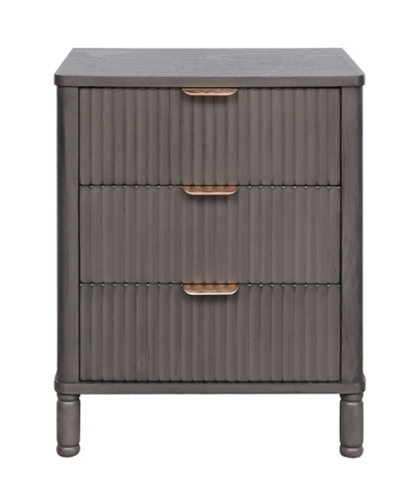 Harvey Ebony 3 Drawer Ebony Locker-Renaissance Design Studio