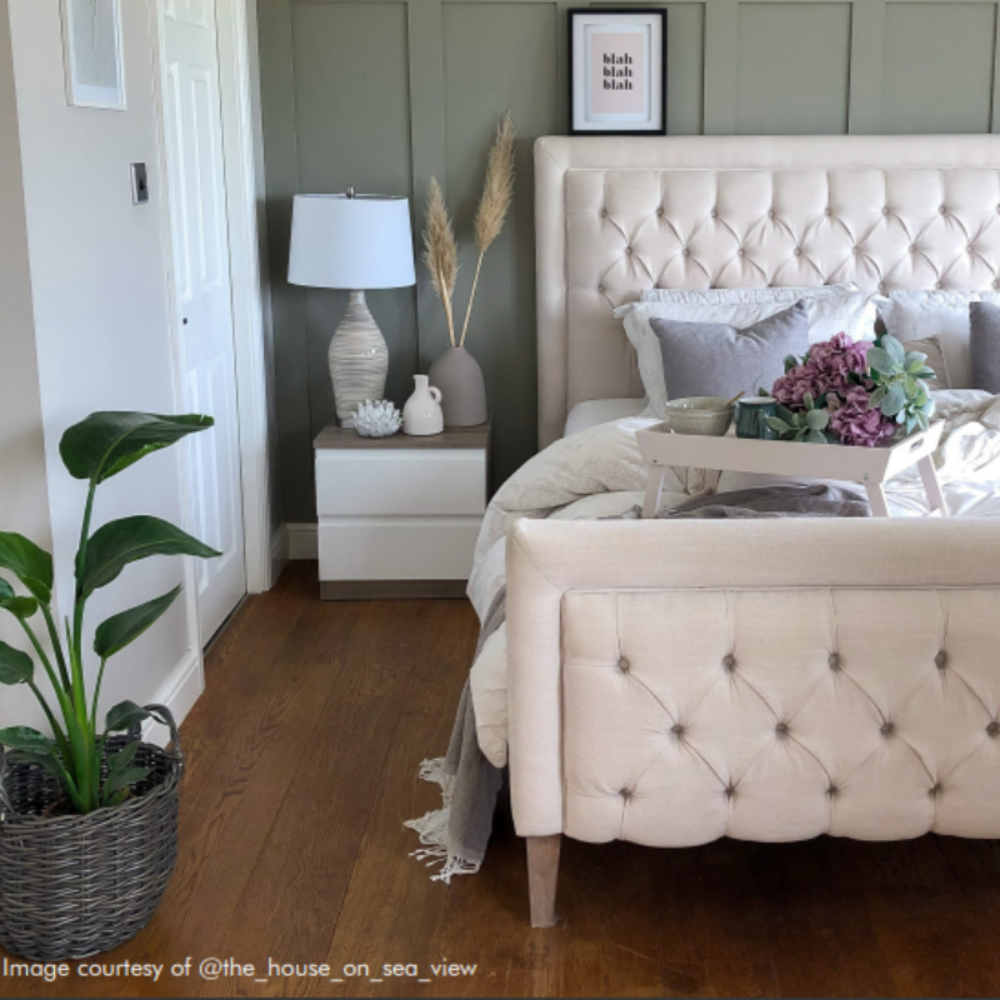 Haskins custom bed handmade in the UK. POA
