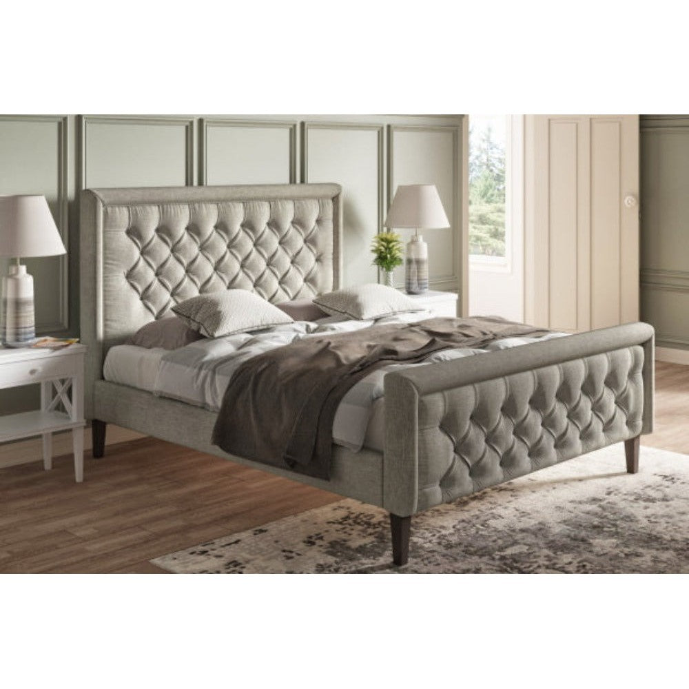 Haskins custom bed handmade in the UK. POA