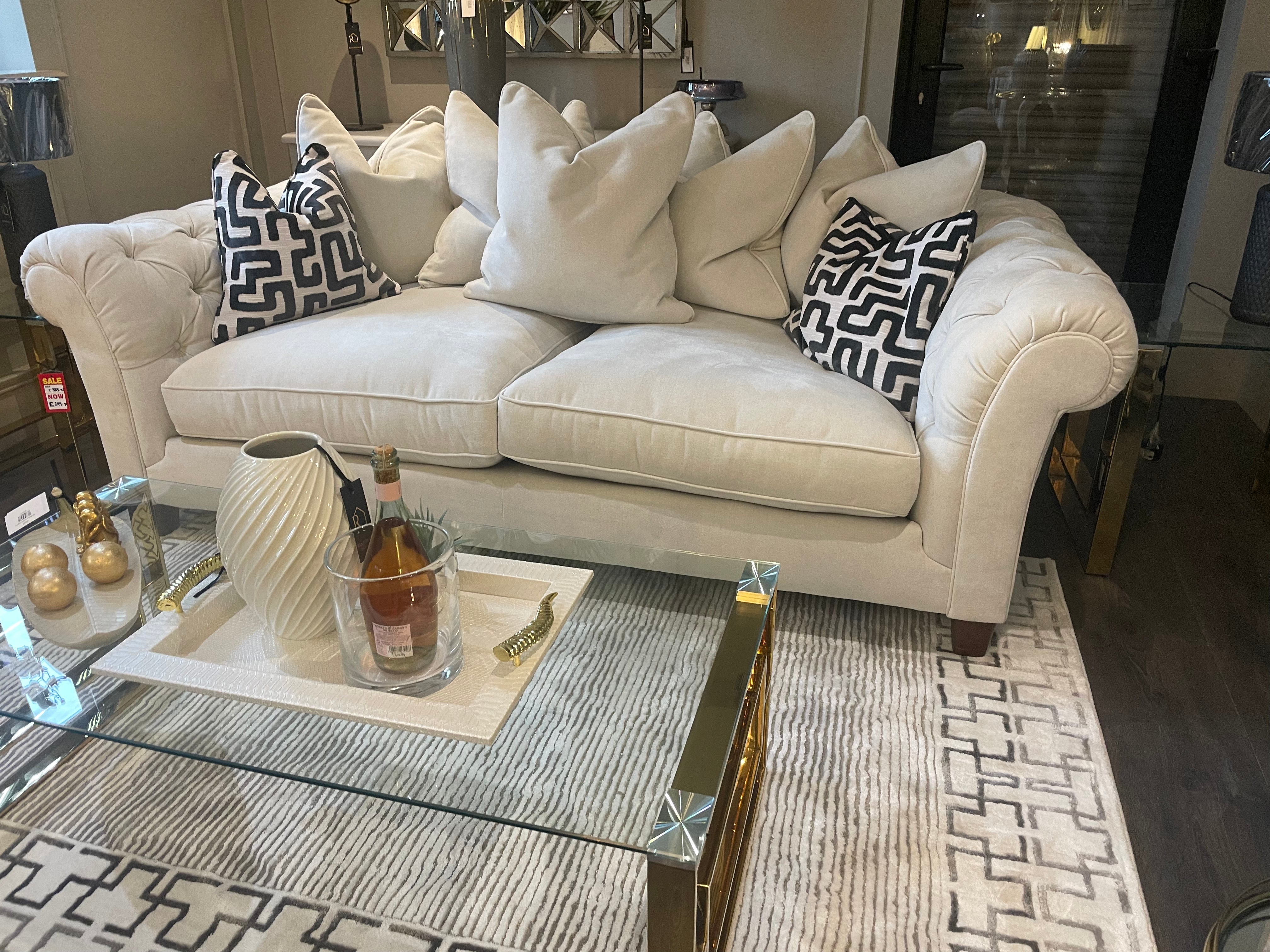 Heavenly superb large cushy sofas by Spirit UK Westbridge reduced price instore-Renaissance Design Studio