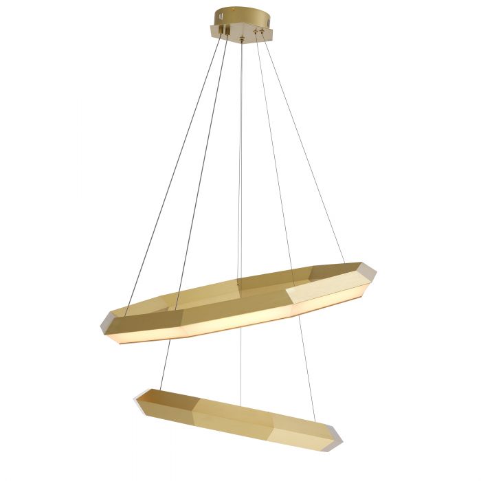 Helvetica L chandelier by Eichholtz