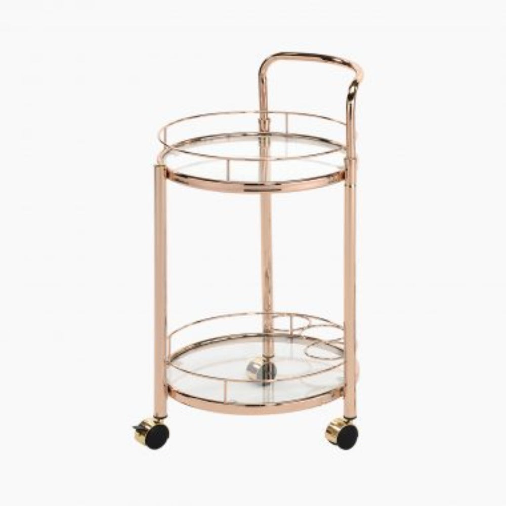 Henry Rose Gold Drinks trolley