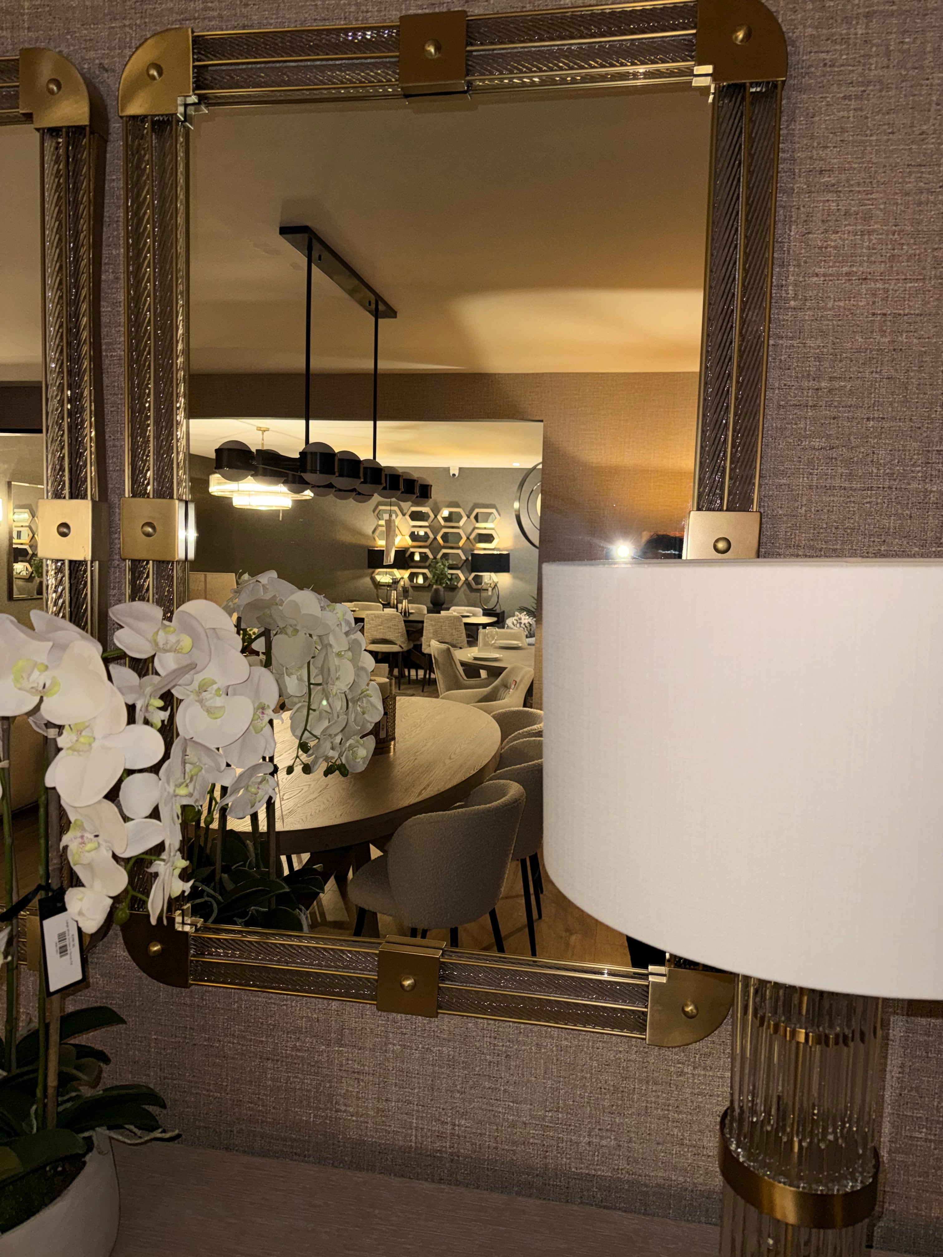 Heracles Mirror iArt Deco Style by Eichholtz - Ex Showroom Save 40%-Renaissance Design Studio