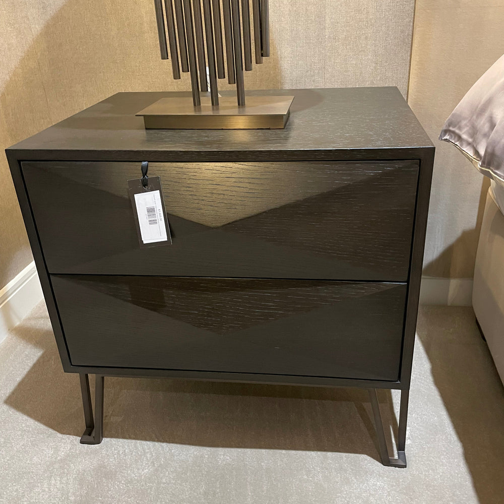 Highland Designer luxury Bedside Table by Eichholtz in 2 finishes