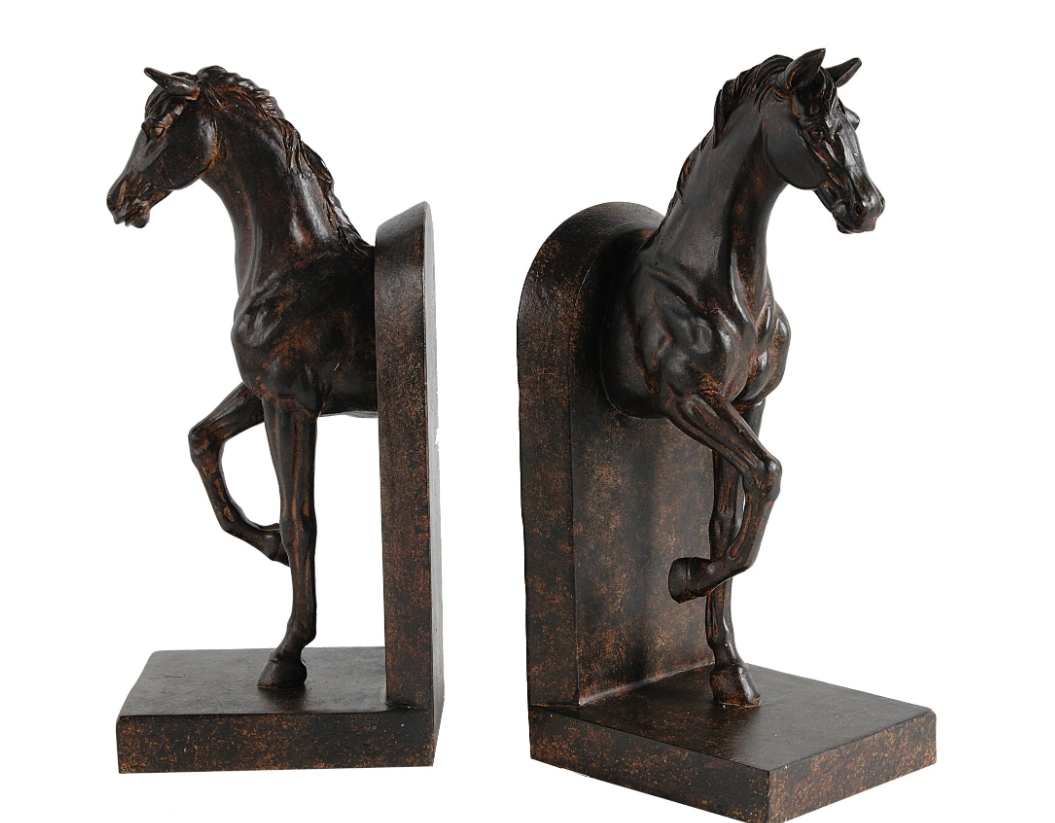 Horse Bookends-Renaissance Design Studio