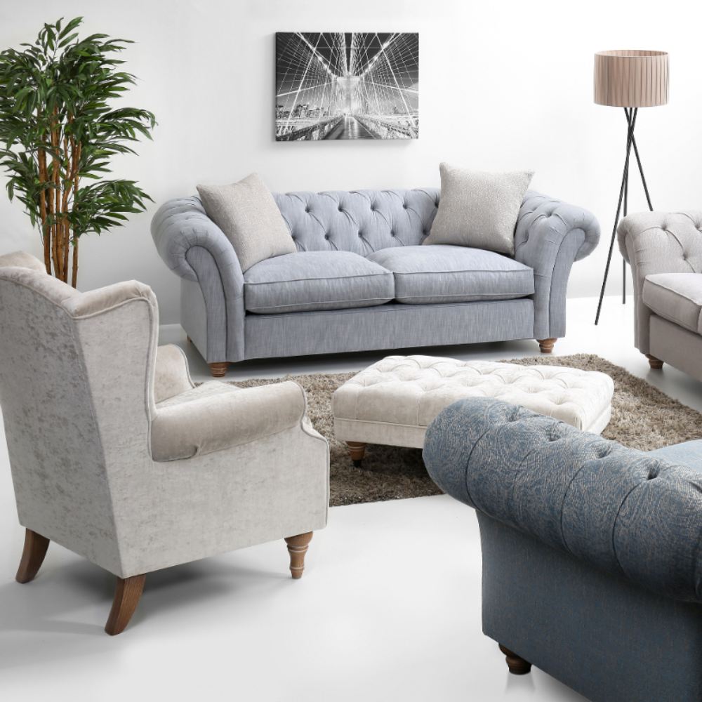Hudson Chesterfield custom made sofas by Westbridge priced from