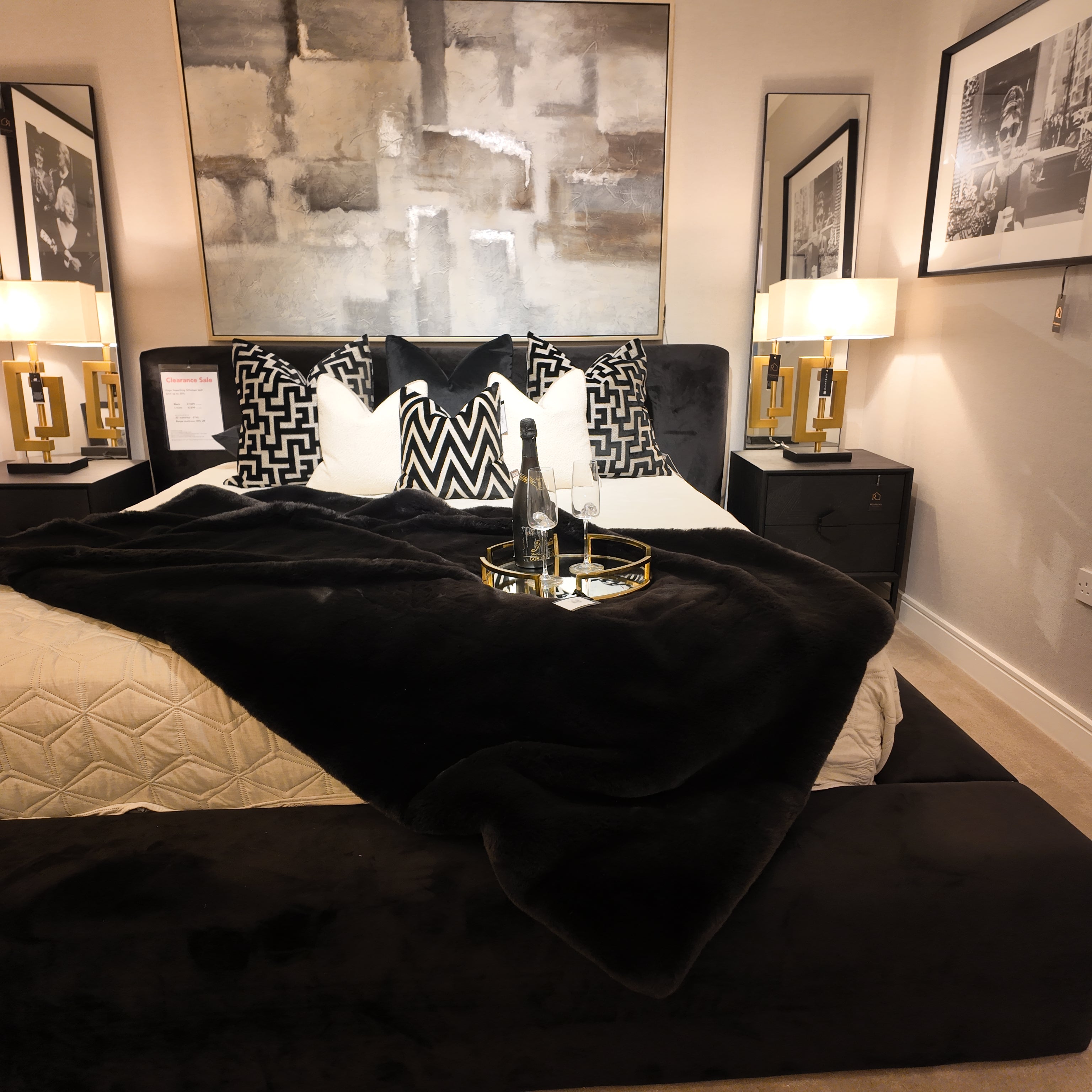 Hugo Delta low line Superking Ottoman Bed Special half price Offer-Renaissance Design Studio