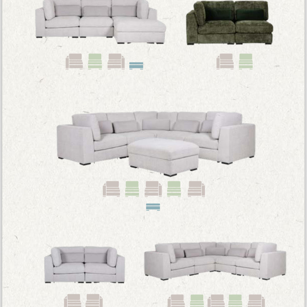 Humber 1  corner modular sofa
